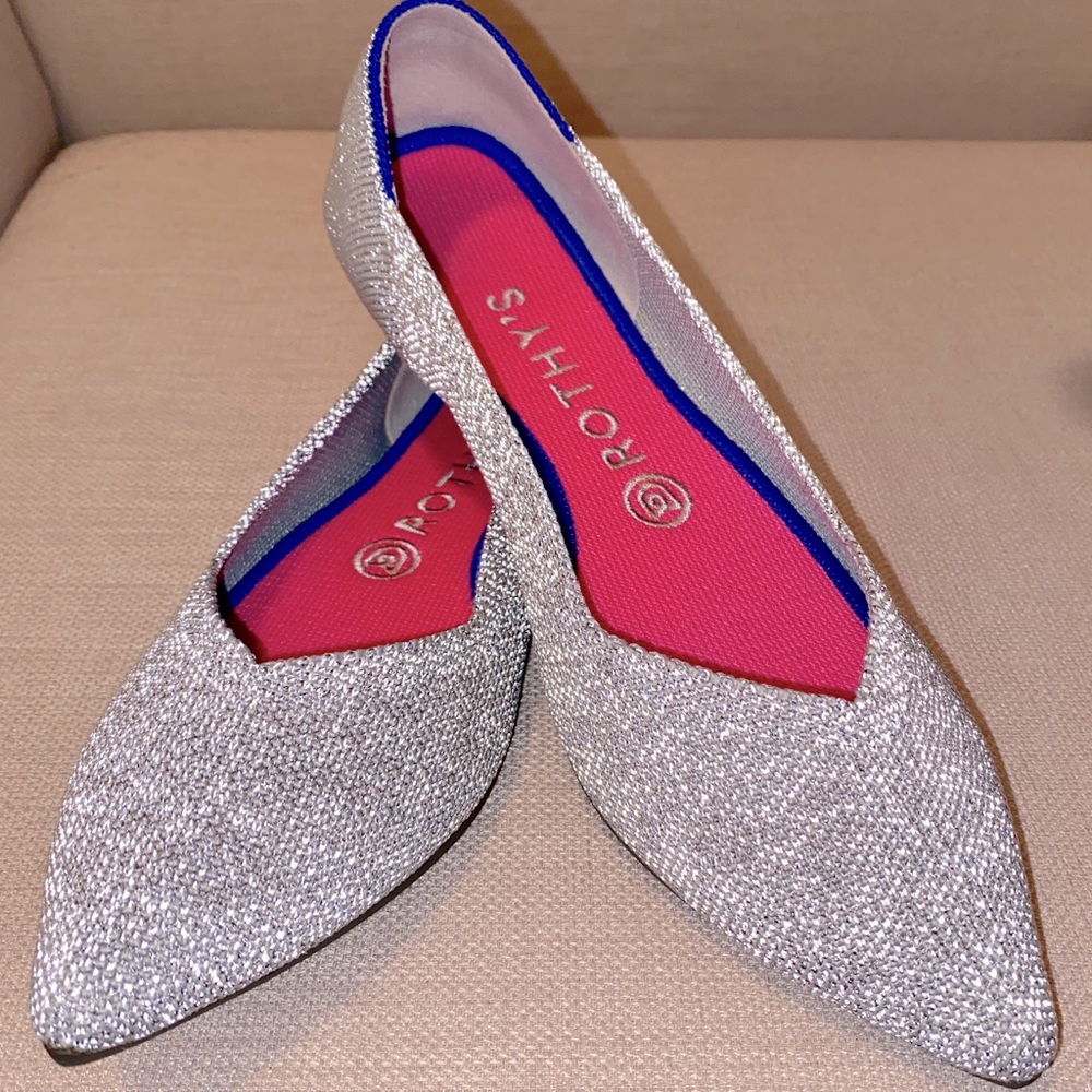 Rothy’s Limited Edition Iridescent Points - Size 8